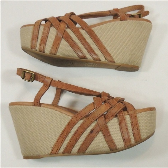 LUCKY BRAND Wedges Size 7.5 - Picture 5 of 8